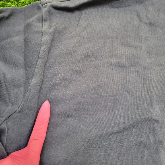 Sanborn Football Hoodie Large 26x25 Oversized Boxy Sun-Faded - Picture 4 of 15